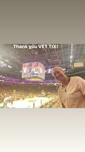 Cathy attended Phoenix Mercury - WNBA vs Connecticut Sun on Jun 3rd 2022 via VetTix 