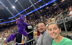 Jarrad attended Phoenix Mercury - WNBA vs Connecticut Sun on Jun 3rd 2022 via VetTix 