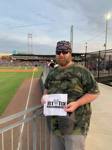 Lance attended Kannapolis Cannon Ballers - Minor Low-A vs Down East Wood Ducks on Jun 10th 2022 via VetTix 