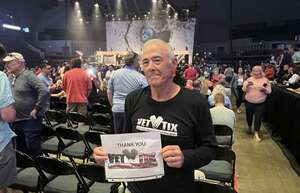 William attended Reo Speedwagon and STYX With Loverboy: Live and Unzoomed on May 31st 2022 via VetTix 