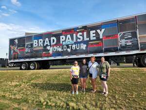 Natalie attended Brad Paisley: World Tour 2022 on Jun 10th 2022 via VetTix 