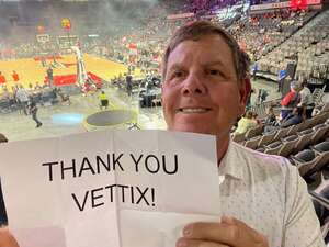 Melvin attended Las Vegas Aces - WNBA vs Connecticut Sun on May 31st 2022 via VetTix 