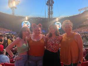 Patrick attended Coldplay - Music of the Spheres World Tour on Jun 1st 2022 via VetTix 