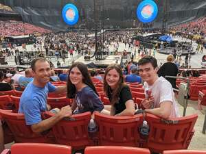 Nathaniel attended Coldplay - Music of the Spheres World Tour on Jun 1st 2022 via VetTix 