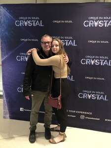 Cindy attended Cirque Du Soleil: Crystal on Jun 2nd 2022 via VetTix 