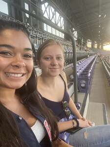 Hannah attended Colorado Rockies - MLB vs Cleveland Guardians on Jun 15th 2022 via VetTix 