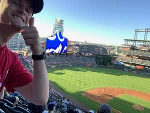 Connor attended Colorado Rockies - MLB vs Cleveland Guardians on Jun 15th 2022 via VetTix 
