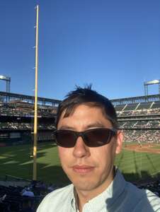 Atticus attended Colorado Rockies - MLB vs Cleveland Guardians on Jun 15th 2022 via VetTix 