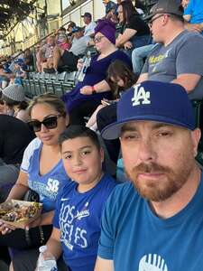 Kristian attended Colorado Rockies - MLB vs Los Angeles Dodgers on Jun 28th 2022 via VetTix 