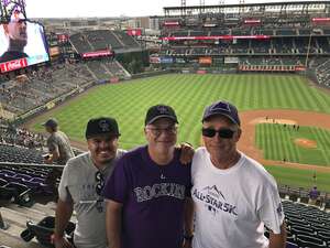 Timothy attended Colorado Rockies - MLB vs Los Angeles Dodgers on Jun 29th 2022 via VetTix 