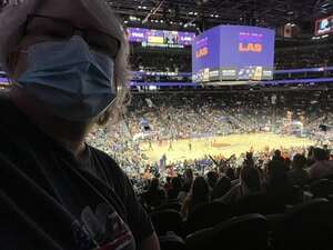Lorrie attended Phoenix Mercury - WNBA vs Los Angeles Sparks on Jun 5th 2022 via VetTix 