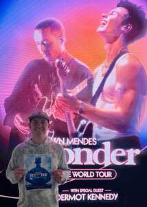 Christopher attended Shawn Mendes: Wonder, the World Tour on Jun 28th 2022 via VetTix 