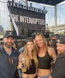 Jeremy attended Flogging Molly & The Interrupters on Jun 19th 2022 via VetTix 
