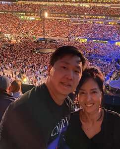 AJ attended Coldplay - Music of the Spheres World Tour on Jun 5th 2022 via VetTix 