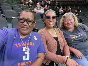 Barbara attended Phoenix Mercury - WNBA vs Atlanta Dream on Jun 10th 2022 via VetTix 
