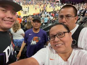 Pedro attended Phoenix Mercury - WNBA vs Atlanta Dream on Jun 10th 2022 via VetTix 