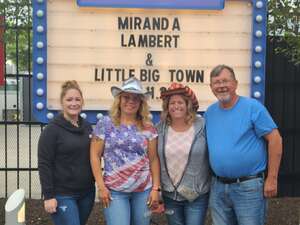 linda attended Miranda Lambert & Little Big Town: the Bandwagon Tour on Jun 11th 2022 via VetTix 