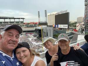 Burton attended Zac Brown Band: Out in the Middle Tour on Jun 17th 2022 via VetTix 