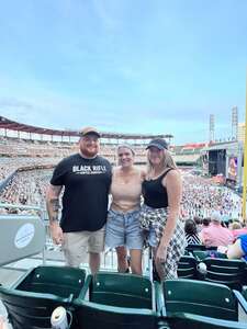 Nikkilee Pack attended Zac Brown Band: Out in the Middle Tour on Jun 17th 2022 via VetTix 