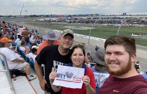 Lee attended Ally 400: NASCAR Cup Series on Jun 26th 2022 via VetTix 
