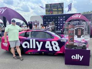 Jon attended Ally 400: NASCAR Cup Series on Jun 26th 2022 via VetTix 