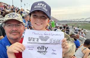 Steve attended Ally 400: NASCAR Cup Series on Jun 26th 2022 via VetTix 