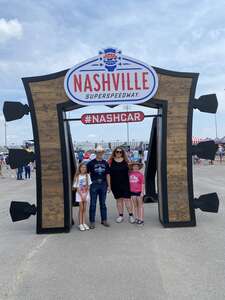 Heather attended Ally 400: NASCAR Cup Series on Jun 26th 2022 via VetTix 