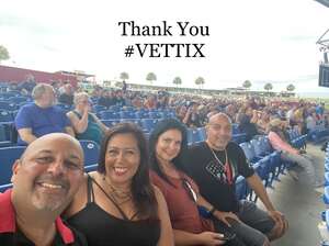 Mitchum attended Tears for Fears - the Tipping Point World Tour on Jun 10th 2022 via VetTix 