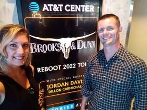 Alysha attended Brooks & Dunn: Reboot Tour 2022 on Jun 11th 2022 via VetTix 