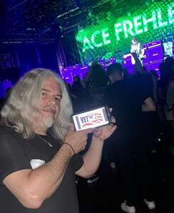 Paul attended Ace Frehley on Jun 11th 2022 via VetTix 
