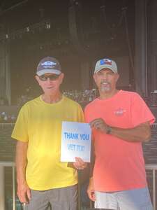 David attended Chicago and Brian Wilson With Al Jardine and Blondie Chaplin on Jun 24th 2022 via VetTix 