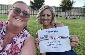 Thankful Vets Family attended Chicago and Brian Wilson With Al Jardine and Blondie Chaplin on Jun 24th 2022 via VetTix 