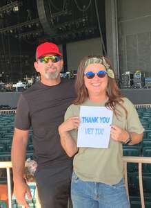 Lori WP attended Chicago and Brian Wilson With Al Jardine and Blondie Chaplin on Jun 24th 2022 via VetTix 