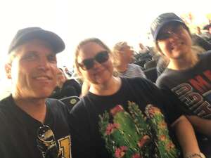 Ty attended Chicago and Brian Wilson With Al Jardine and Blondie Chaplin on Jun 24th 2022 via VetTix 