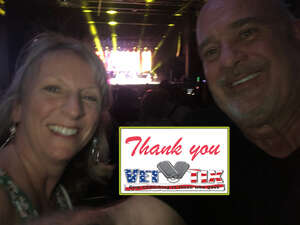 Mark attended Chicago and Brian Wilson With Al Jardine and Blondie Chaplin on Jun 24th 2022 via VetTix 