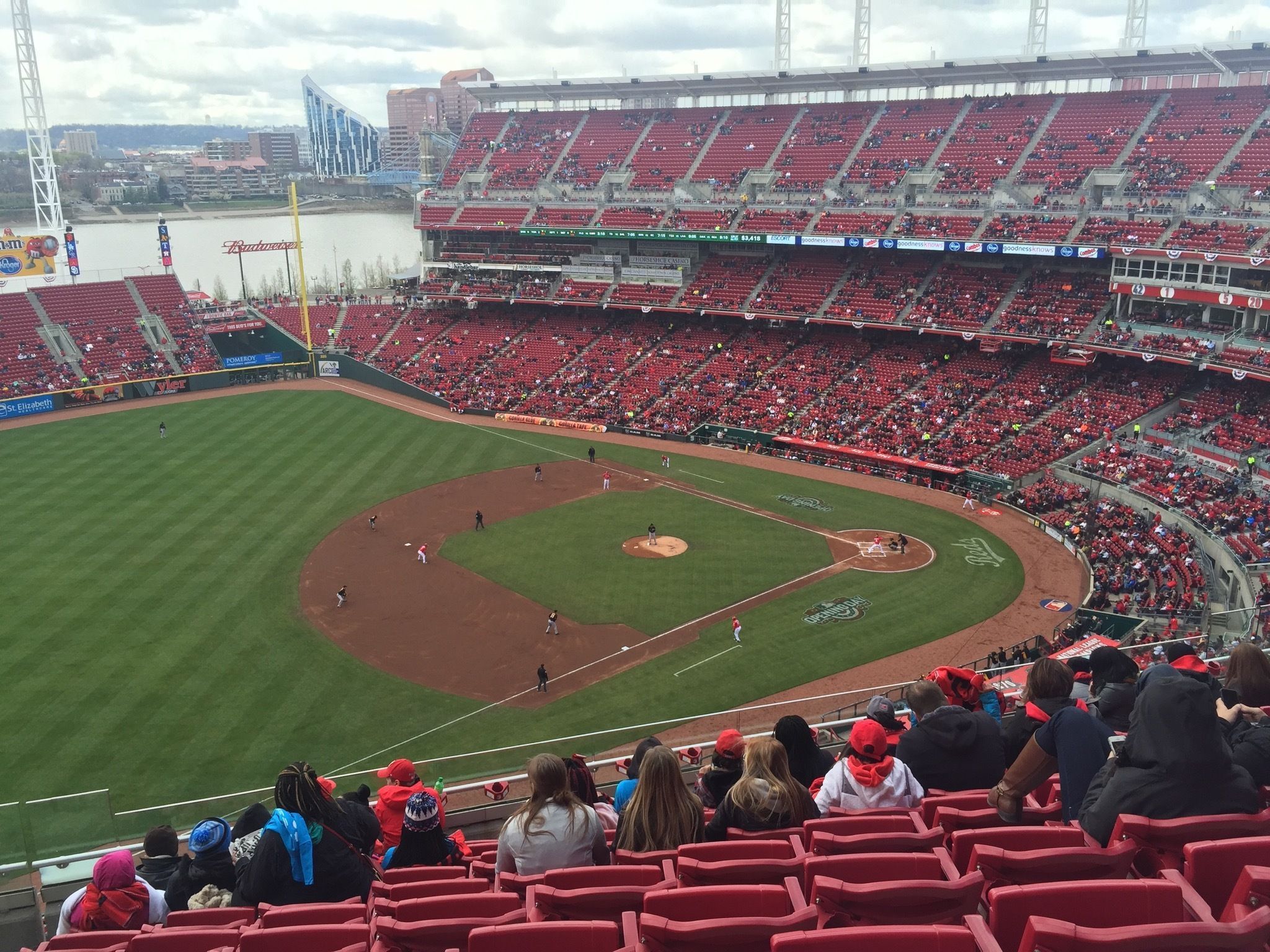 Section 416 at Great American Ball Park 