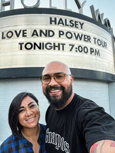 Gabriel Ortega attended Halsey - Love and Power Tour on Jun 21st 2022 via VetTix 