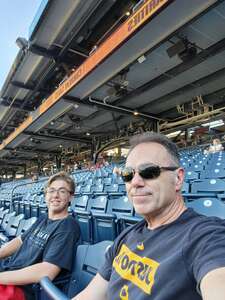 Dale attended Pittsburgh Pirates - MLB vs Chicago Cubs on Jun 21st 2022 via VetTix 