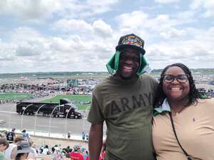 Derrick Holloway attended Quaker State 400 Presented by Walmart: NASCAR Cup Series on Jul 10th 2022 via VetTix 