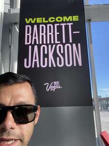 Vidal attended Barrett-jackson 2022 Las Vegas on Jun 30th 2022 via VetTix 