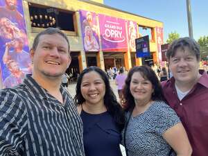 Jenny attended Grand Ole Opry Show on Jun 21st 2022 via VetTix 