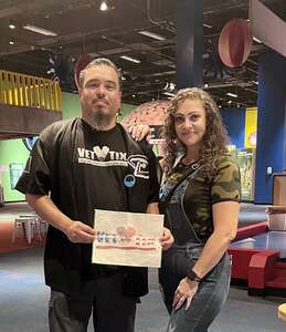 A Hernandez attended AZ Science Center and Special Exhibit on Jun 24th 2022 via VetTix 