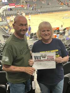 Larry attended Phoenix Mercury - WNBA vs Minnesota Lynx on Jun 21st 2022 via VetTix 