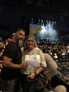 Terrence attended Outlaw Ft: Willie Nelson, Nathaniel Rateliff & the Night Sweats & More on Jun 25th 2022 via VetTix 