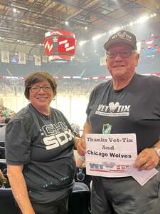 John attended Chicago Wolves vs. Springfield Thunderbirds - Calder Cup Championship Finals! - Game 1 - AHL on Jun 19th 2022 via VetTix 