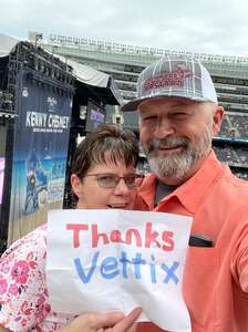 Stanley attended Kenny Chesney: Here and Now Tour on Jun 25th 2022 via VetTix 
