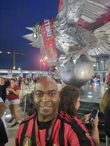 Clifford attended Atlanta United - MLS vs Austin FC on Jul 9th 2022 via VetTix 