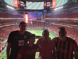 James attended Atlanta United - MLS vs Austin FC on Jul 9th 2022 via VetTix 