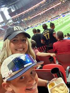 Trisha attended Atlanta United - MLS vs Austin FC on Jul 9th 2022 via VetTix 