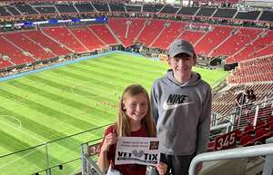 Samantha attended Atlanta United - MLS vs Austin FC on Jul 9th 2022 via VetTix 